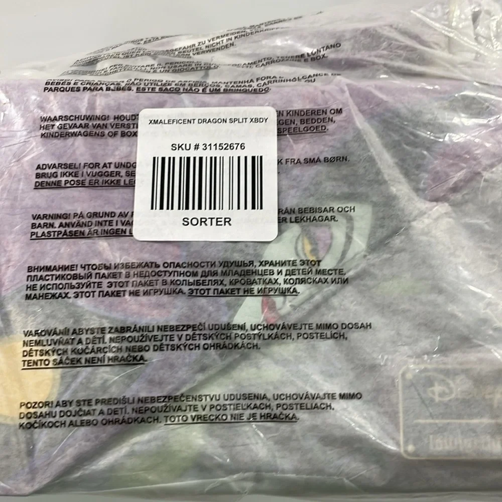 24HR DROP ⬇️ Loungefly Maleficent Split crossbody glow bag - Picture 4 of 4